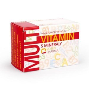 ROSEN Vitamin s minerály 60 tablet