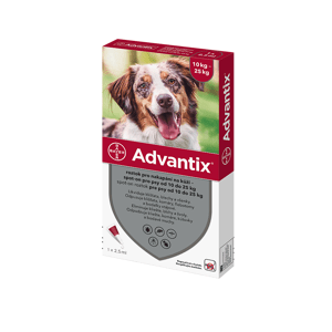 ADVANTIX Spot-on pro psy 10-25 kg 1x2,5 ml