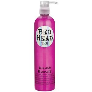Tigi Bed Head Dumb Blonde Shampoo  750ml Šampon pro poškozené vlasy
