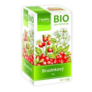 APOTHEKE Brusinkový ovocný čaj BIO 20x1,8g