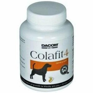 DACOM COLAFIT 4 na klouby pro psy černé/bílé 50 tablet