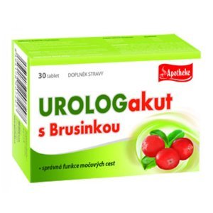 APOTHEKE Urologakut s brusinkou 30 tablet