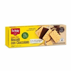SCHÄR Biscotti con Cioccolato Polomáčené sušenky bez lepku 150 g