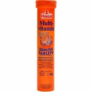 HAAS Multivitamin pomeranč 20 šumivých tablet