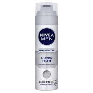 NIVEA Men Silver Protect Pěna na holení 200 ml