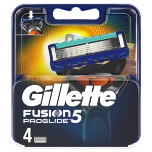 GILLETTE Fusion ProGlide náhradní hlavice pro muže 4 ks