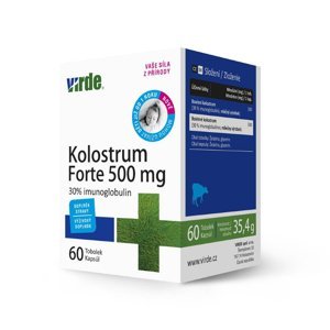 VIRDE Kolostrum forte 500 mg 60 kapslí