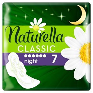 NATURELLA Classic Camomile Night Hygienické vložky 7 ks