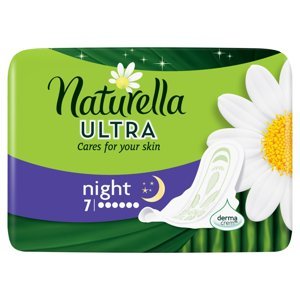 NATURELLA Ultra Camomile Night Hygienické vložky 7ks