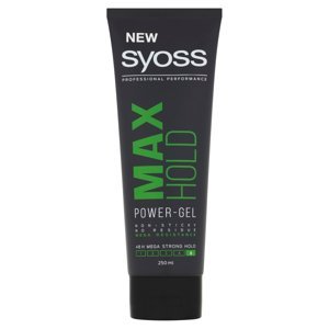 SYOSS Max Hold Power Gel na vlasy 250 ml