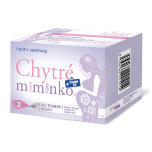 ONAPHARM Chytré miminko methylfolát 2 (s DHA) 30 tablet + 30 kapslí