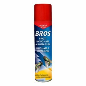 BROS Spray proti mouchám a komárům 400 ml