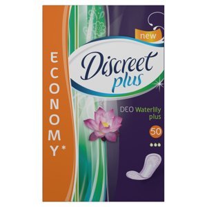 DISCREET Plus Waterlily Prodyšné Intimky 50 ks