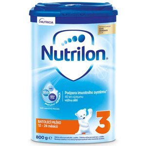 NUTRILON 3 Batolecí mléčná výživa 800 g