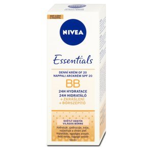 NIVEA Zkrášlující hydratační denní BB krém 5 v 1 pro pro světlejší odstín pleti OF 15 50 ml