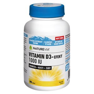 SWISS NATUREVIA Vitamín D3-Efekt 1000I.U. 90 tablet