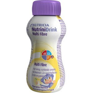 FORTINI NutriniDrink multi fibre pro děti s příchutí banánovou 200 ml