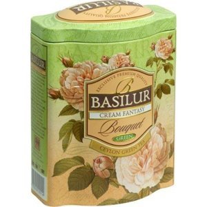 BASILUR Green Tea Cream Fantasy zelený čaj 100 g