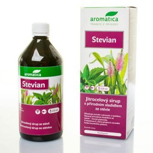 AROMATICA Jitrocelový sirup Stevian 210 ml