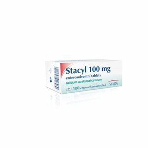 STACYL 100 mg 100 Enterosolventních tablet