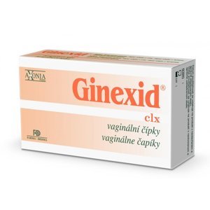 GINEXID Vaginální čípky 10 kusů