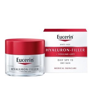 EUCERIN Hyaluron-Filler + Volume-Lift Denní krém SPF 15 pro normální až smíšenou pleť 50 ml