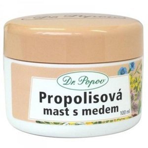 DR. POPOV Propolisová mast s medem 100 ml