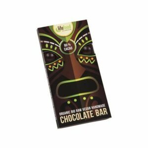 LIFEFOOD čokoláda 80% Cacao BIO 70 g