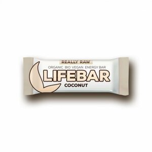 LIFEFOOD Lifebar kokosová tyčinka RAW BIO 47 g