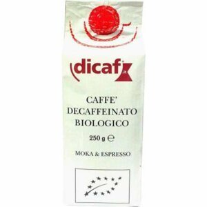 DICAF Káva mletá bez kofeinu BIO 250 g
