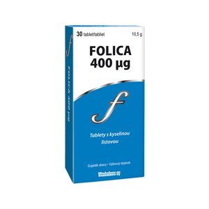 VITABALANS Folica 400 μg kyselina listová 30 tablet