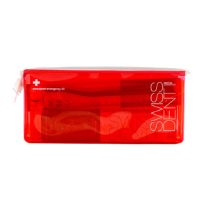 Swissdent sada RED (pasta 50 ml Extreme + spray 9 ml Extreme + kartáček whitening + taštička)