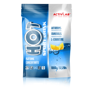 ACTIVLAB Hot sport drink iontový nápoj příchuť citron 1000 g