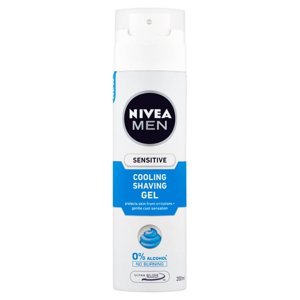NIVEA Men Sensitive Cooling Gel na holení 200 ml