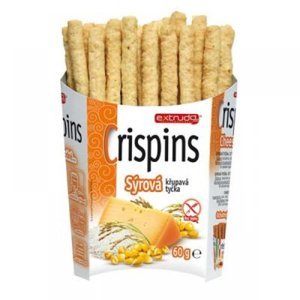 EXTRUDO Crispins tyčka Sýr 60 g