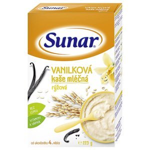 SUNAR Vanilková kaše mléčná rýžová 225 g