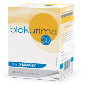 BLOKURIMA D-manózy sáčky 30x4 g