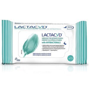 LACTACYD Antibakteriální ubrousky 15 ks
