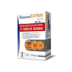 DA VINCI ACADEMIA Coenzym Extra Max 100 mg DVA 30 + 15 tobolek ZDARMA
