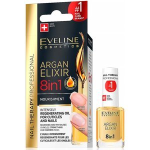 EVELINE Nail Therapy Elixír na kůžičku a nehty 8v1 12 ml