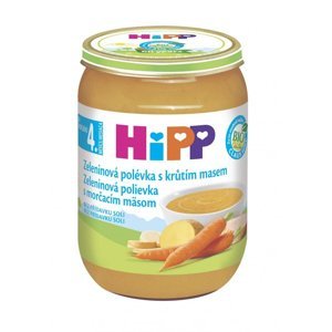 HiPP BIO Polévka Zeleninová s krůtím 190 g