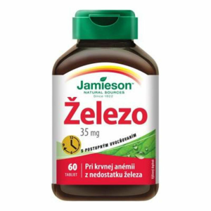 JAMIESON Železo 35 mg s postupným uvolňováním 60 tablet