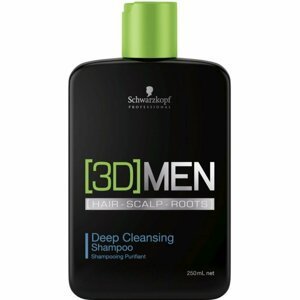 SCHWARZKOPF 3DMen Deep Cleansing Hloubkově čisticí šampon 250 ml