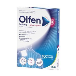 OLFEN Léčivé náplasti 140 mg 10 kusů