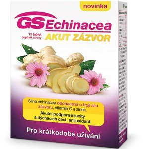 GS Echinacea akut zázvor 15 tablet