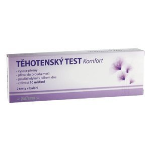 MEDPHARMA Těhotenský test Komfort 10ml U/ml