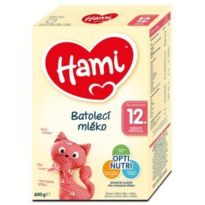 HAMI Pokračovací batolecí mléko od 12.měsíců 600 g