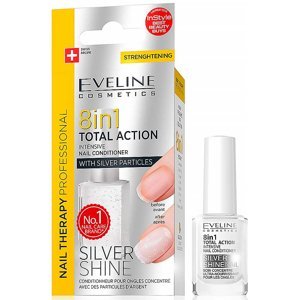 EVELINE Spa Nail Total 8v1 Silver 12 ml