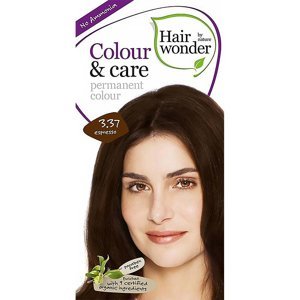 HAIRWONDER Dlouhotrvající barva na vlasy 3.37 Espresso BIO 100 ml