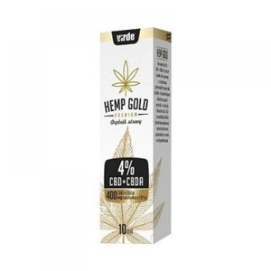 VIRDE Hemp gold 4% konopný olej CBD + CBA 10 ml